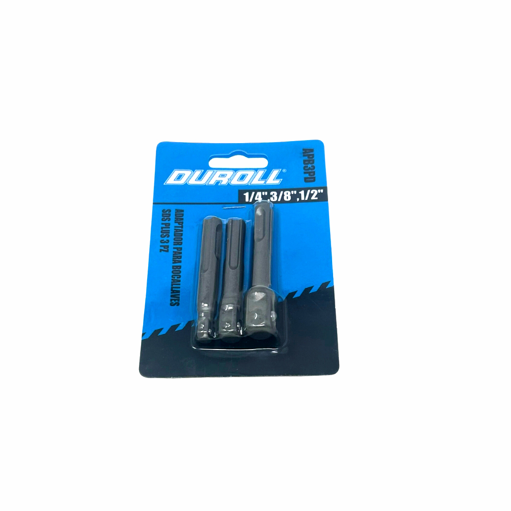 Adaptador P/ BOCALLAVES SDS Plus 3 PZ (65MM X 1/4"/3/8"/15") - Imagen 4