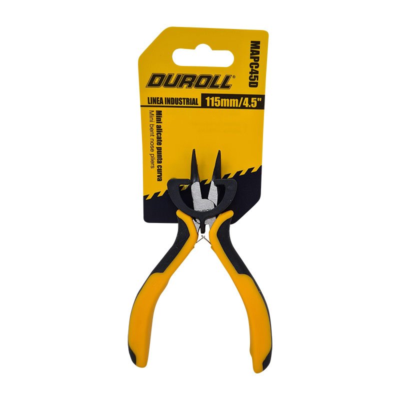MINI ALICATE DE PUNTA CURVA 4,5” – ESPECIAL ELECTRICISTA DUROLL - Imagen 7