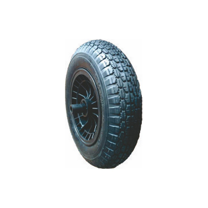 Rueda Neumática Para Carretilla 4 Telas Con Taco 350X80MM DUROLL - Imagen 5