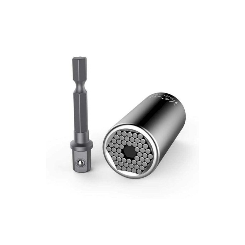 SET BOCALLAVE MULTIFUNCION DE 9 A 21MM + ADAPTADOR 1/4" ENCASTRE 3/8"