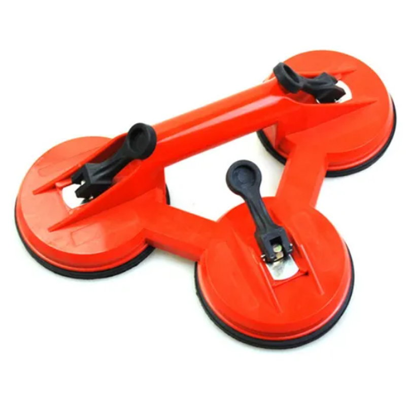 Ventosa Triple Silverline Tools 868582 - Para Transporte De Materiales Pesados Hasta 100 Kg - Color Azul