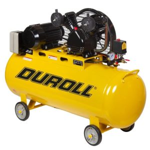 Compresor 3Hp X 100Lts Monofásico Bicilindrico Duroll