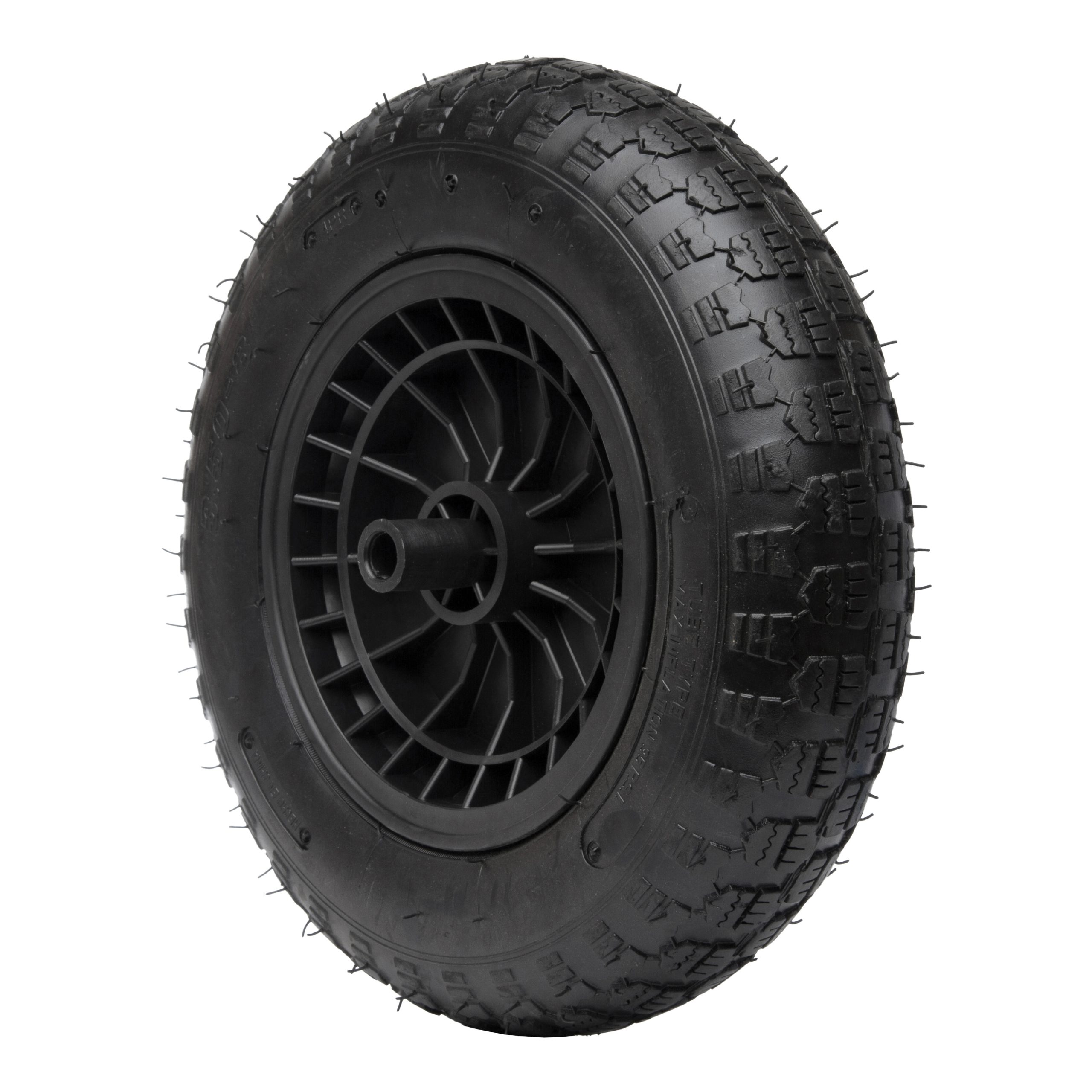 Rueda Neumática Para Carretilla 4 Telas Con Taco 350X80MM DUROLL - Imagen 3