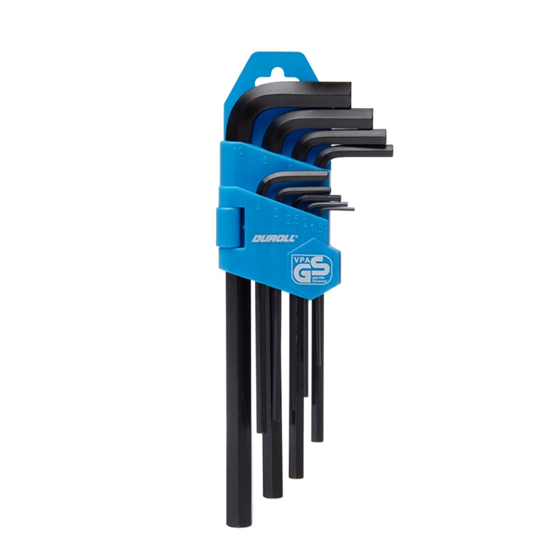 Juego de Llaves Allen CR-V 9 Piezas Duroll