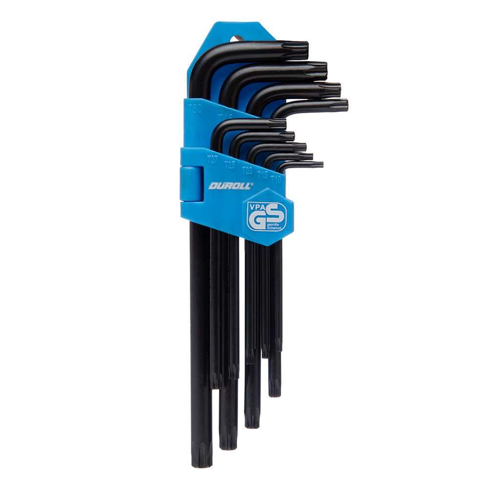 Juego de Llaves Torx CR-V 9 Piezas Duroll